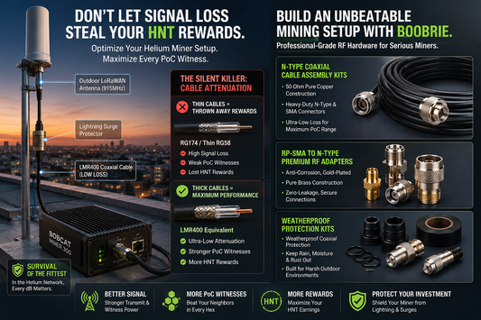 Helium Mobile Acquired & Rewards Shrinking? Stop Letting Bad Cables Steal Your HNT Witnesses