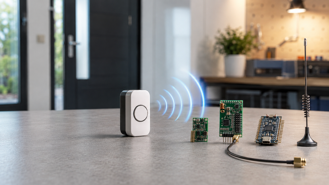 433 MHz ASK/OOK Wireless Doorbells: From Button Press to a Reliable RF Link