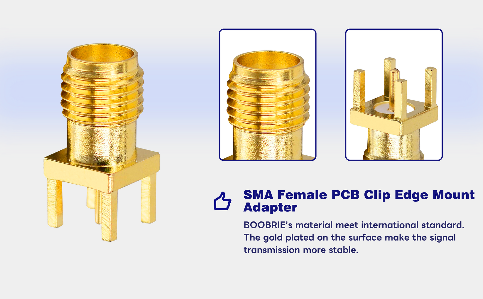 10X Sma Női Jack Pcb Edge Mount Solder Rf Adapter Csatlakozó – FIXO.hu