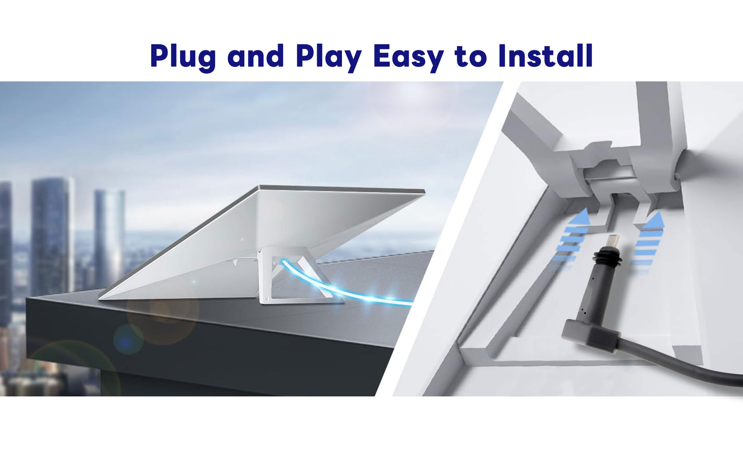 BOOBRIE Starlink Cable 150FT/46M Starlink Replacement Cable 1200Mbps Starlink Cable Gen 2 for Starlink V2 Gen2 Satellite Dish