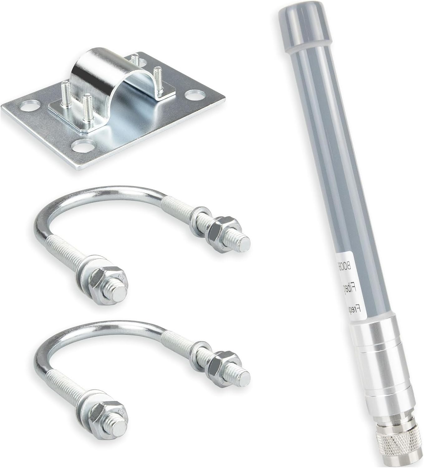 Boobrie Dual Band WiFi Antenna 2.4GHz/5.8GHz 3dBi N Male Fiberglass Outdoor Antenna Omni-Directional for Wireless Security IP Camera Hotspot WiFi Router WiFi Extender Video Surveillance Monitor