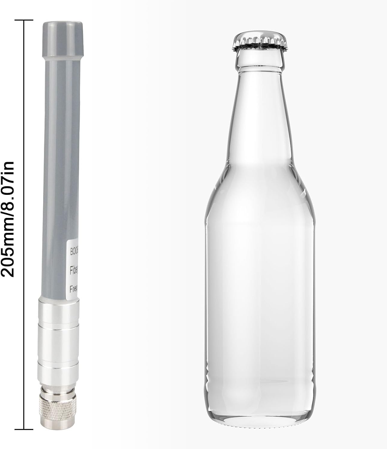 Boobrie Dual Band WiFi Antenna 2.4GHz/5.8GHz 3dBi N Male Fiberglass Outdoor Antenna Omni-Directional for Wireless Security IP Camera Hotspot WiFi Router WiFi Extender Video Surveillance Monitor