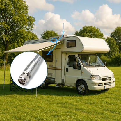 Boobrie Dual Band WiFi Antenna 2.4GHz/5.8GHz 3dBi N Male Fiberglass Outdoor Antenna Omni-Directional for Wireless Security IP Camera Hotspot WiFi Router WiFi Extender Video Surveillance Monitor